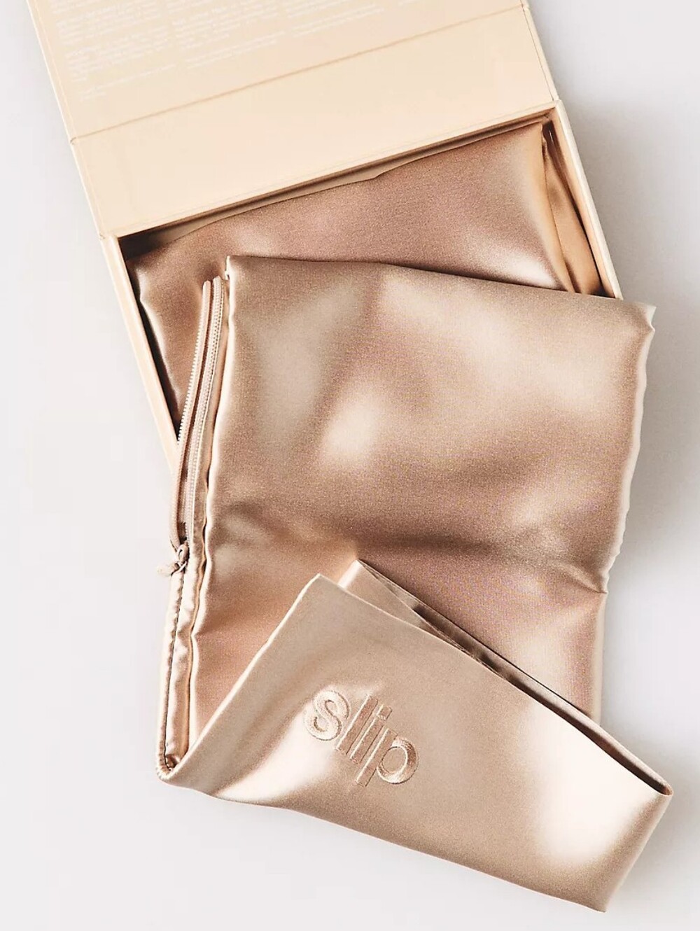 NWT Slip Silk Pillowcase Caramel (Queen)